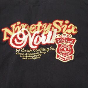 96 North Men's Tee Shirt Size 3XL Design Embellished Tee VGC